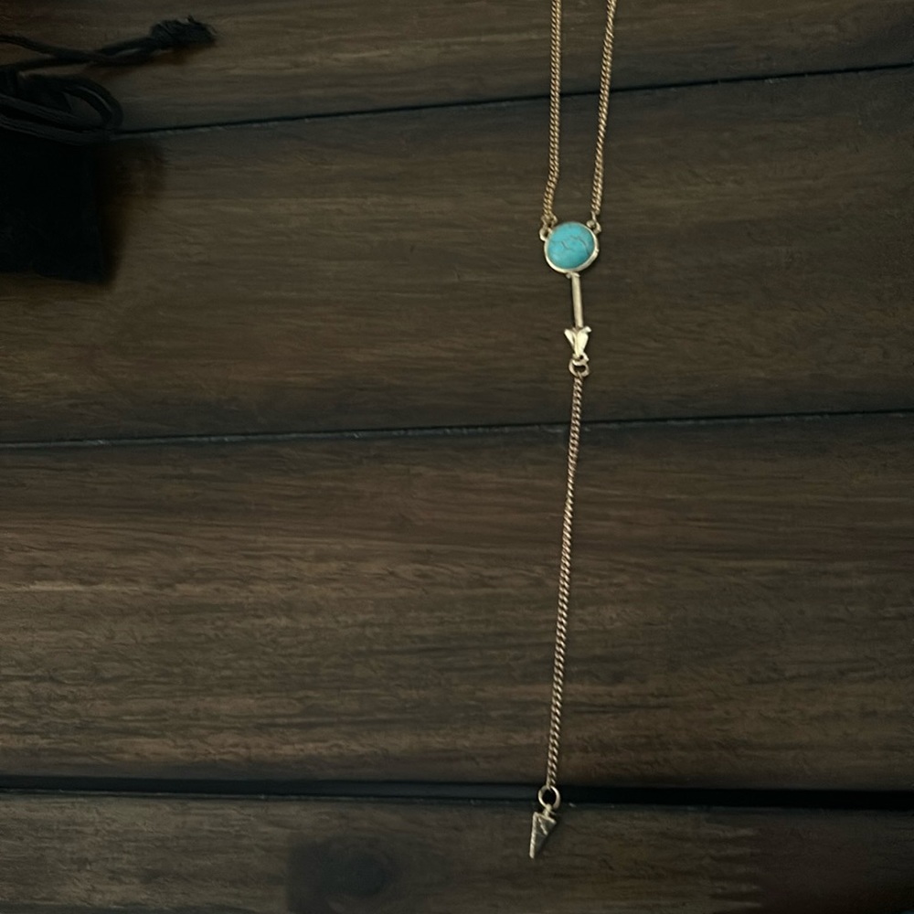 Long Gold Necklace